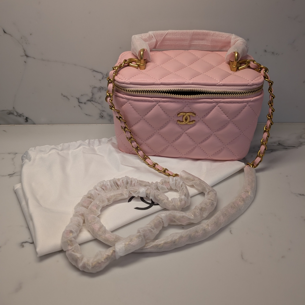 CC Pink Quilted Bag